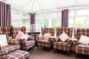 Arm chairs in the living room